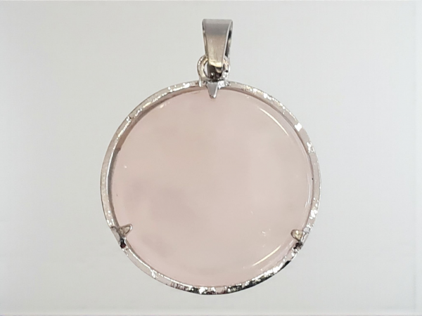 pendentif quartz rose OM